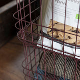 STORE-IT basket in wine, small, Mette Ditmer