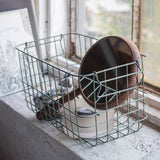 STORE-IT basket in thyme green, small, Mette Ditmer