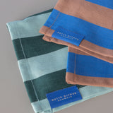 STRIPES dish cloth in mint, 2-pack, Mette Ditmer