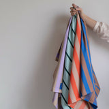 STRIPES tea towel in sand, 2-pack, Mette Ditmer