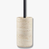 TRAVERTINE toilet brush holder in linen, Mette Ditmer