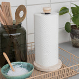 TRAVERTINE kitchen roll holder in linen, Mette Ditmer