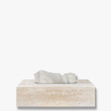 TRAVERTINE tissue cover in linen, Mette Ditmer