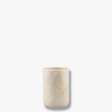 TRAVERTINE toothbrush holder in linen, Mette Ditmer