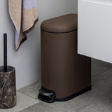 WALTHER pedal bin in brown, Mette Ditmer