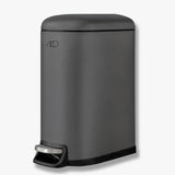 WALTHER pedal bin in grey, Mette Ditmer
