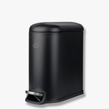 MINI-WALTHER pedal bin in black, Mette Ditmer