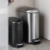 MINI-WALTHER pedal bin in black, Mette Ditmer
