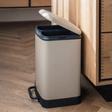 WONDA recycle bin in sand, Mette Ditmer
