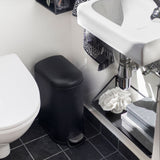 WALTHER pedal bin in black, Mette Ditmer