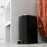 WALTHER pedal bin in black, Mette Ditmer