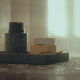 MARBLE low dispenser, Dark forest