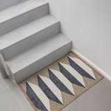 ACCORDION all-round mat in sand, small, Mette Ditmer