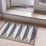 ACCORDION all-round mat in sand, small, Mette Ditmer