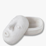 ART PIECE face jar in off-white, Mette Ditmer