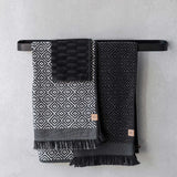CARRY towel bar in black, Mette Ditmer