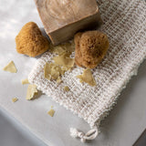 CLEAN shower scrubbers in hemp fibre, 2 pack, Mette Ditmer