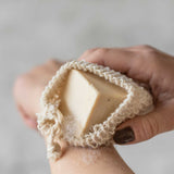 CLEAN shower scrubbers in hemp fibre, 2 pack, Mette Ditmer