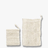 CLEAN shower scrubbers in hemp fibre, 2 pack, Mette Ditmer