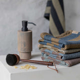 ELVIRA tea towel in ochre, Mette Ditmer