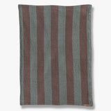 ELVIRA tea towels in pine green organic cotton, Mette Ditmer