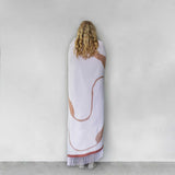 GALLERY throw in latte, Mette Ditmer