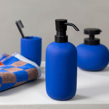 LOTUS tall dispenser in cobalt, Mette Ditmer