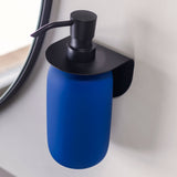 LOTUS tall dispenser in cobalt, Mette Ditmer