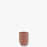 LOTUS toothbrush holder in blush ceramic, Mette Ditmer