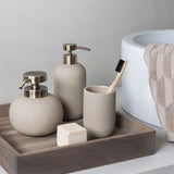 LOTUS dispenser tall in sand, Mette Ditmer